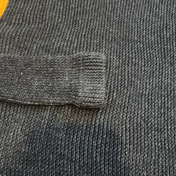 LULULEMON Cabin Yogi Long Sleeve Heathered Dark Grey Cashmere Boolux - Picture 6 of 8